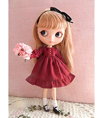 Amazon.co.jp: Leoglint ブライス 服 ドール服 人形 衣装 1/6スケール